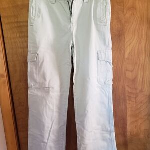 UNIONBAY Wide Leg Cargo Pants in Light Beige